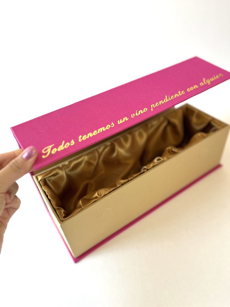 Caja para vino